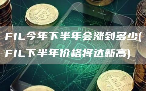FIL今年下半年会涨到多少 - FIL下半年价格将达新高